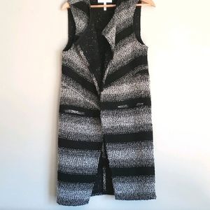 BCBGeneration long patched vest. Size M
